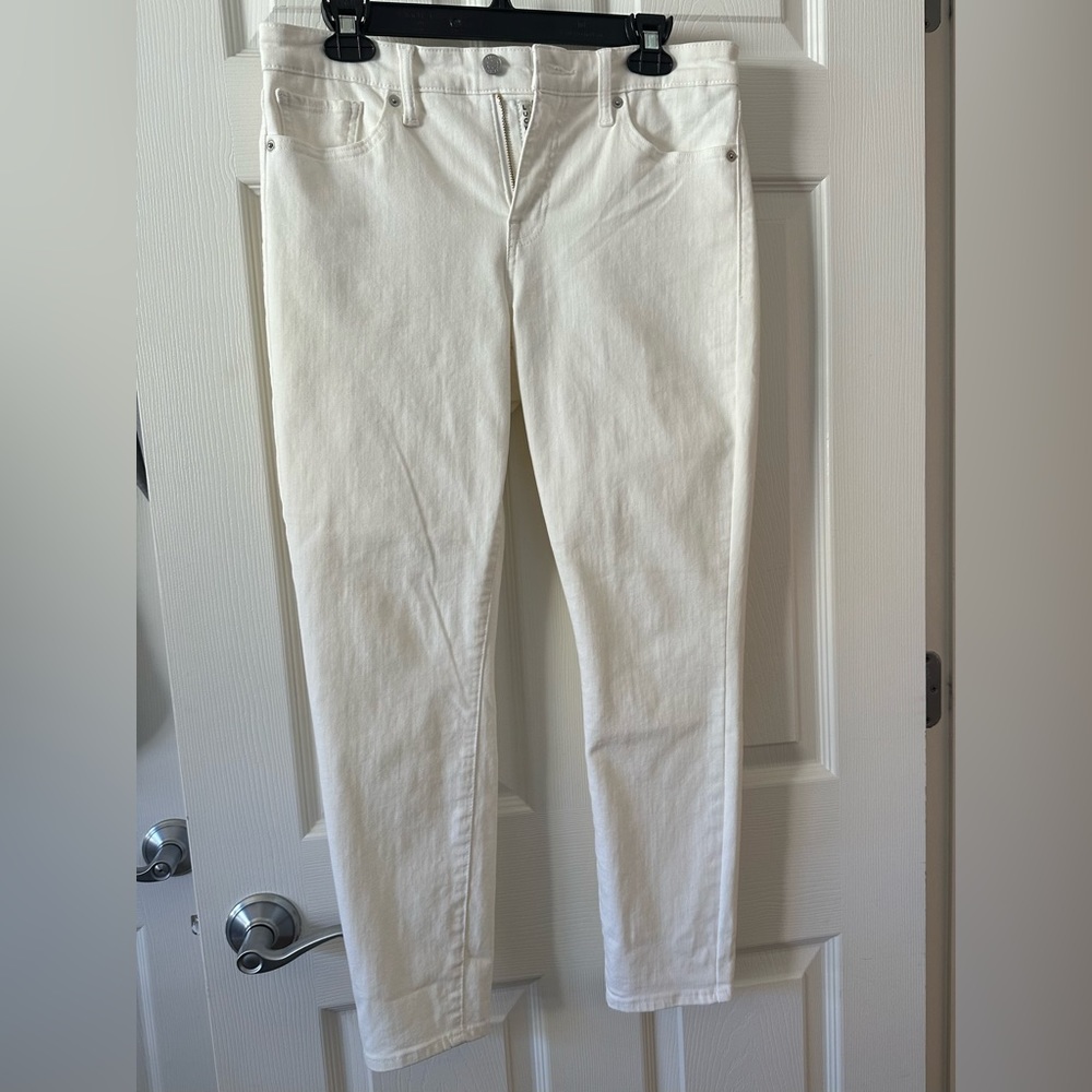 Lucky Brand Ava Ankle Skinny Jeans size 8/29, white